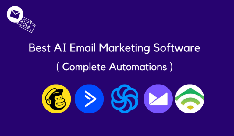 Top 5 Best AI Email Marketing Software ( Complete Automation )