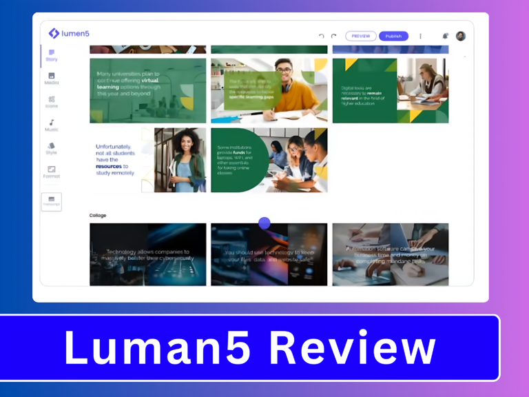 Lumen5 Review 2024: Pricing & Features